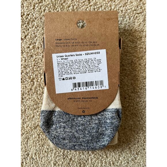 1-Pack Allbirds Quarter Socks - Picture 2 of 3